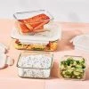 8pc (Set of 4) Glass Food Storage Container Set Clear - Figmint™ 1 8pc (Set of 4) Glass Food Storage Container Set Clear - Figmint™ -Figmint Kitchen Sales Store GUEST 159d6301 5cdc 46e6 b7a5 3e8edac6be63