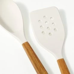 4pc Wood/Nylon Kitchen Utensil Set Brown - Figmint™ -Figmint Kitchen Sales Store GUEST 17f039bc b986 462d bbae c3437fbda99a 1