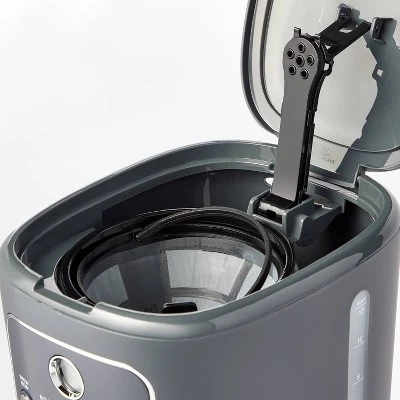 12 Cup Programmable Coffee Maker Gray - Figmint™ 4 12 Cup Programmable Coffee Maker Gray - Figmint™ - Image 2