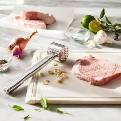 Stainless Steel Meat Tenderizer Silver - Figmint™