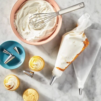 10pc Cake Decorating Set Clear - Figmint™ 3 10pc Cake Decorating Set Clear - Figmint™