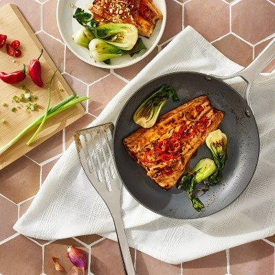 10" Nonstick Hard Anodized Frypan Dark Gray - Figmint™ 3 10" Nonstick Hard Anodized Frypan Dark Gray - Figmint™