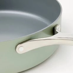 5qt Nonstick Ceramic Coated Aluminum Saute Pan - Figmint™ Sage Green 14 5qt Nonstick Ceramic Coated Aluminum Saute Pan - Figmint™ Sage Green -Figmint Kitchen Sales Store GUEST 500e15b2 5958 4537 bc20 2debc0bab707