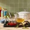 2 Cup Glass Measuring Cup with Lid Clear - Figmint™
