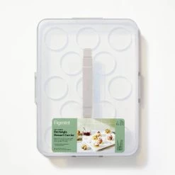 Plastic Rectangle Cupcake Carrier Clear/White/Gray - Figmint™ 9 Plastic Rectangle Cupcake Carrier Clear/White/Gray - Figmint™ -Figmint Kitchen Sales Store GUEST 5e97e7c2 524c 43ab a66c ca7d2561dc0f