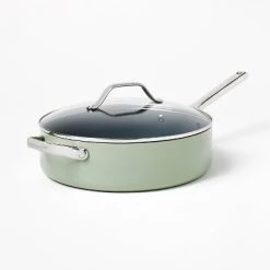 5qt Nonstick Ceramic Coated Aluminum Saute Pan - Figmint™ Sage Green 20 5qt Nonstick Ceramic Coated Aluminum Saute Pan - Figmint™ Sage Green -Figmint Kitchen Sales Store GUEST 6295b711 78fd 479b bcf9 01d688ac3131