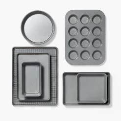 8pc Nonstick Bakeware Set - Figmint™ Gray -Figmint Kitchen Sales Store GUEST 6fce6593 041e 435b 8243 f55cafa5a20b