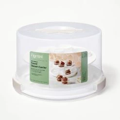 Round Cake Carrier White/Clear - Figmint™ 9 Round Cake Carrier White/Clear - Figmint™ -Figmint Kitchen Sales Store GUEST 75c1cff3 39c3 400c 8fa8 a69d45ce133e
