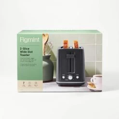 2 Slice Toaster with Thin Chrome Band Gray - Figmint™ 11 2 Slice Toaster with Thin Chrome Band Gray - Figmint™ -Figmint Kitchen Sales Store GUEST 863cd036 3f2c 4554 8d18 ff129c51b0be