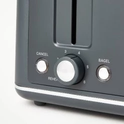 4 Slice Toaster Thin Chrome Trim Band Gray - Figmint™ -Figmint Kitchen Sales Store GUEST 9c54a7a4 118f 42a5 b146 2c5d56e5bdc2