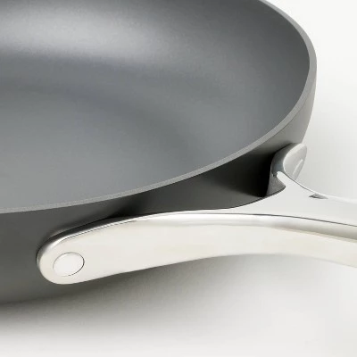 10" Nonstick Hard Anodized Frypan Dark Gray - Figmint™ 5 10" Nonstick Hard Anodized Frypan Dark Gray - Figmint™ - Image 3