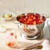 3qt Stainless Steel Colander Silver - Figmint™ -Figmint Kitchen Sales Store GUEST b38df692 011e 4310 89cf 677b0cf6db75