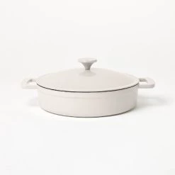 3.5qt Enamel Braiser - Figmint™ Light Gray 16 3.5qt Enamel Braiser - Figmint™ Light Gray -Figmint Kitchen Sales Store GUEST c17e8bb4 4727 441d b899 e7d4ca990bbc