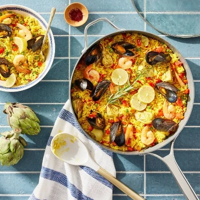 5qt Nonstick Ceramic Coated Aluminum Saute Pan - Figmint™ Sage Green 3 5qt Nonstick Ceramic Coated Aluminum Saute Pan - Figmint™ Sage Green