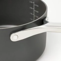3qt Nonstick Hard Anodized Aluminum Sauce Pan with Lid Dark Gray - Figmint™ 10 3qt Nonstick Hard Anodized Aluminum Sauce Pan with Lid Dark Gray - Figmint™ -Figmint Kitchen Sales Store GUEST d2b359bd 35f0 4efa 86f8 2799faa604fe