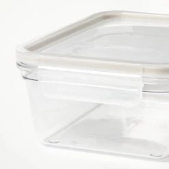 6pc (set of 3) Plastic Rectangle Food Storage Container Set Clear - Figmint™ -Figmint Kitchen Sales Store GUEST dfae68fb 6684 4feb 8a1c 0454a485e112