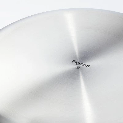 8" Stainless Steel Frypan Silver - Figmint™ 5 8" Stainless Steel Frypan Silver - Figmint™ - Image 3
