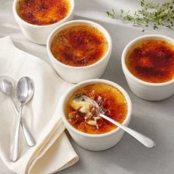 4pc Stoneware Ramekin Set - Figmint™ Cream