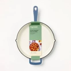 12" Enamel Skillet - Figmint™ Blue -Figmint Kitchen Sales Store GUEST f1cdf2df 0295 4de0 b363 01e657b8aaf1