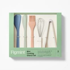 5pc Silicone Mini Kitchen Utensil Set - Figmint™ -Figmint Kitchen Sales Store GUEST f3993262 1c2a 4f64 982d 598baf92214e