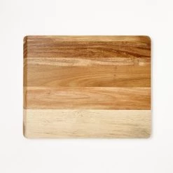 2pc Reversible Acacia Wood Cutting Board Set Natural - Figmint™ -Figmint Kitchen Sales Store GUEST fadc5826 70b2 40bd bf5b bb1440ccc2bc