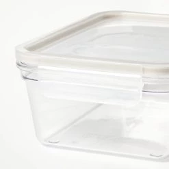 4pc (set of 2) 5.5 Cup Plastic Rectangle Food Storage Container Set Clear - Figmint™ -Figmint Kitchen Sales Store GUEST fc49bce0 abdf 453f 82d4 5c04156261f6